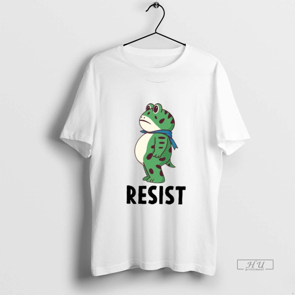 Viral Resist Portland Frog Protest Anti Ice Tee Shirt Sweater