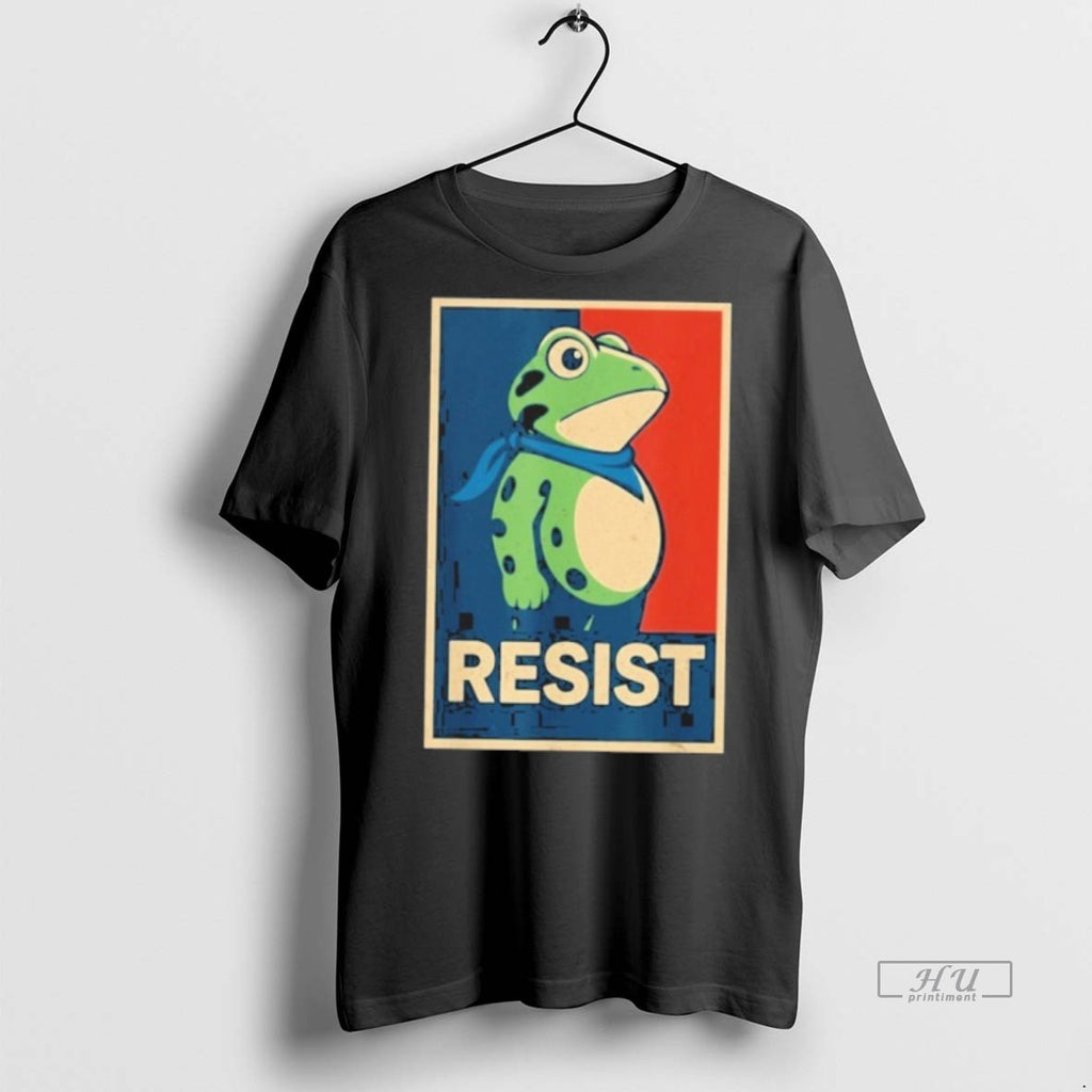 Viral Resist Portland Frog Protest Hope Tee Shirt Sweater