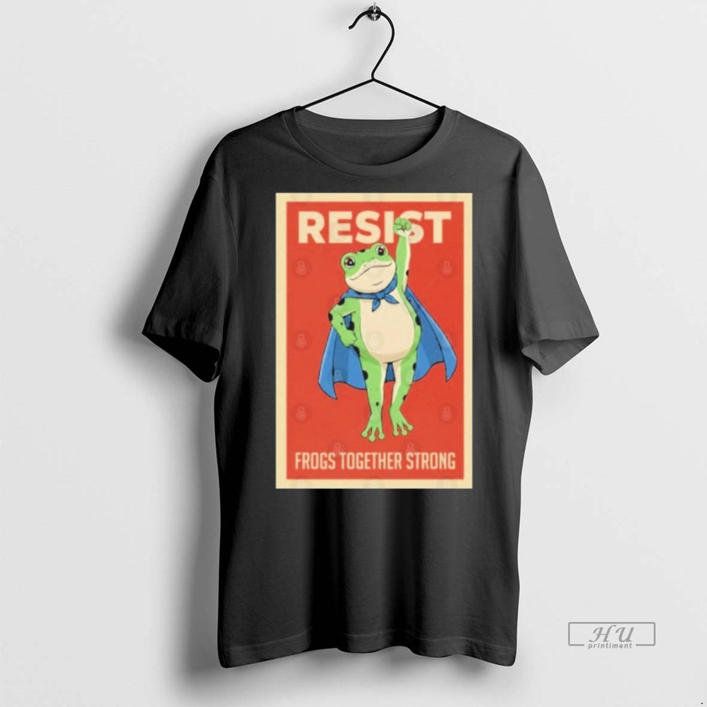 Viral Resist Portland Frog Together Strong Hope Tee Shirt Sweater