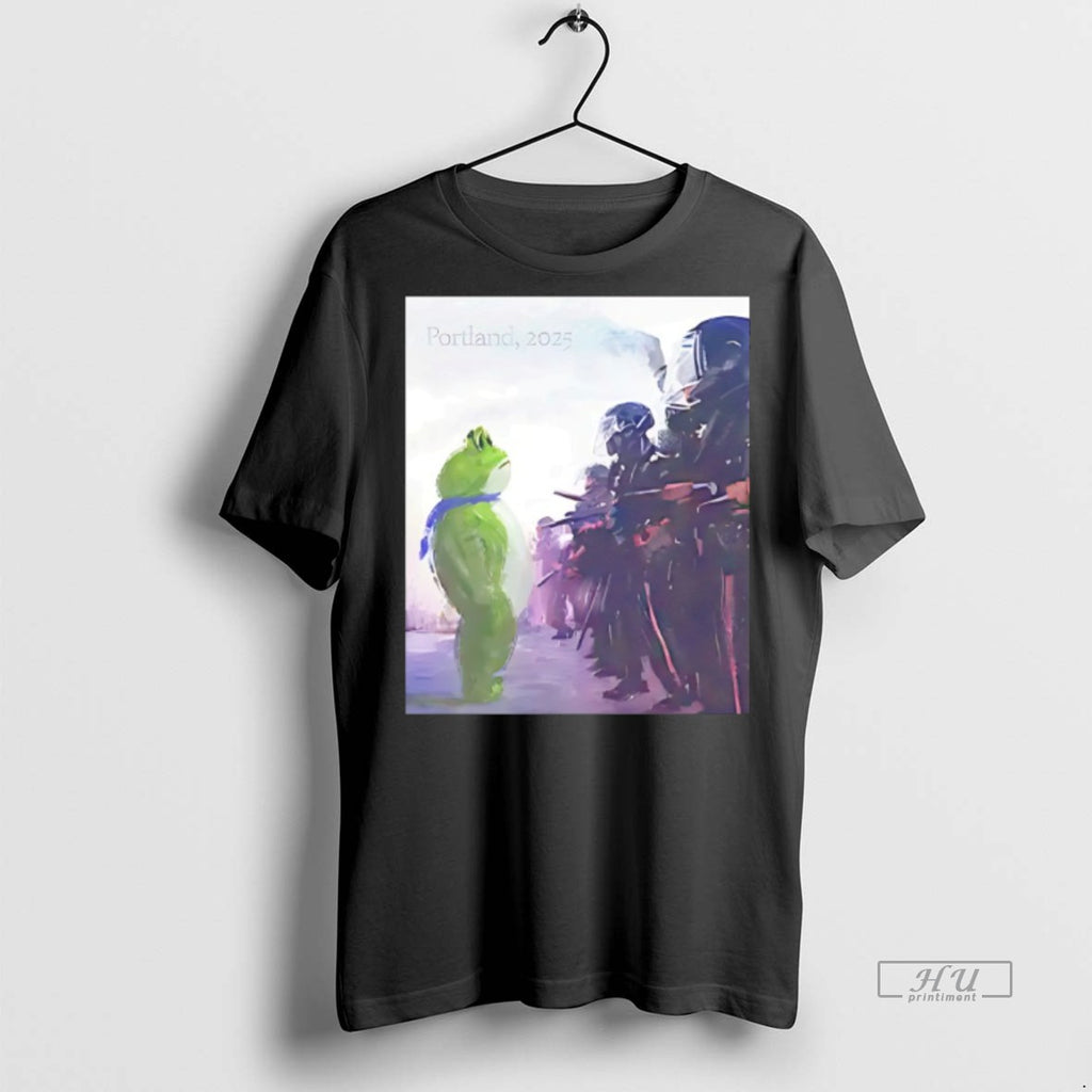 Viral Resist Portland Frog I Stand With Frog Tee Shirt Sweater