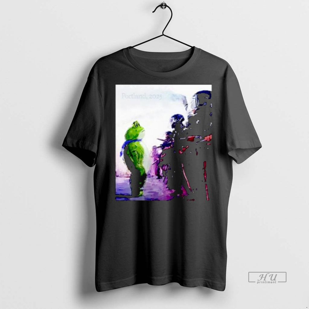 Viral Resist Portland Frog I Stand With Frog Ornaments Tee Shirt Sweater