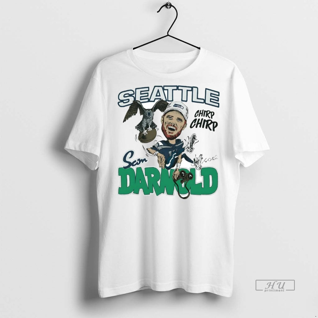 Viral Sam Darnold Superstar Seahawks Chirp Chirp Tee Shirt Sweater
