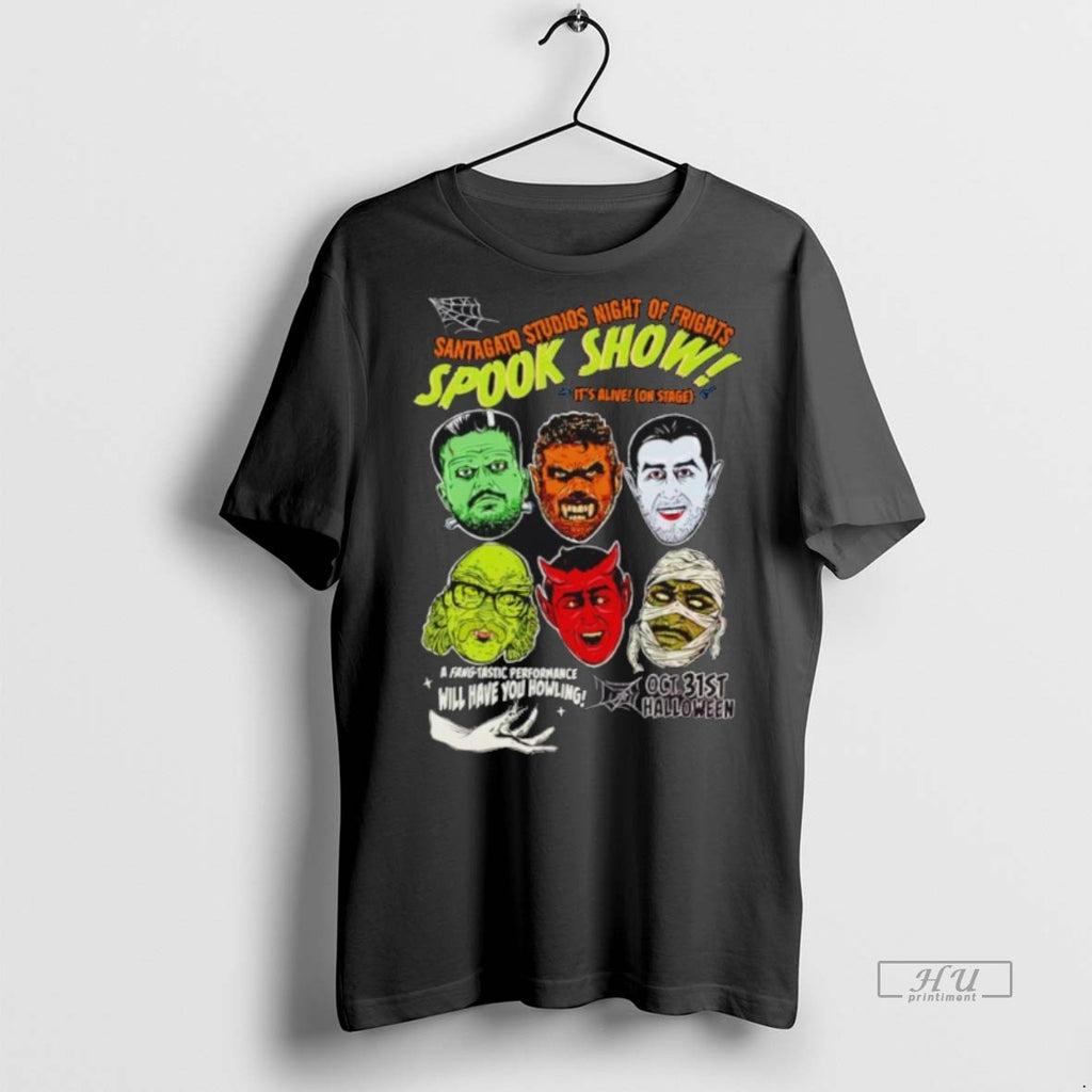Viral Santagato Studios Night Of Frights Spook Show Tee Shirt Sweater