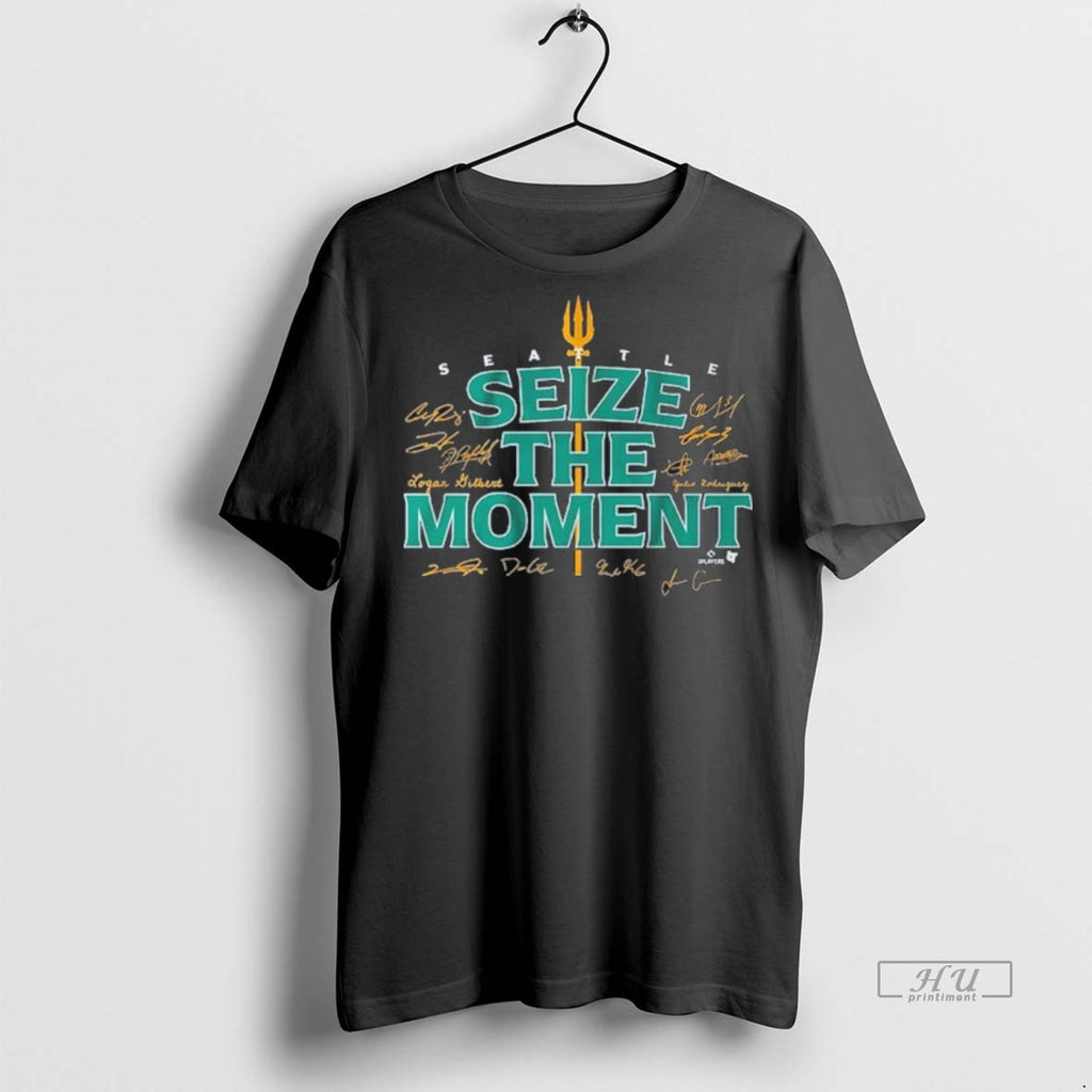 Viral Seattle Mariners Seize The Moment Alcs Tee Shirt Sweater