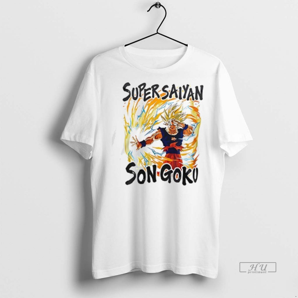 Viral Seattle Mariners X Super Saiyan Son Goku Double Sided Tee Shirt Sweater