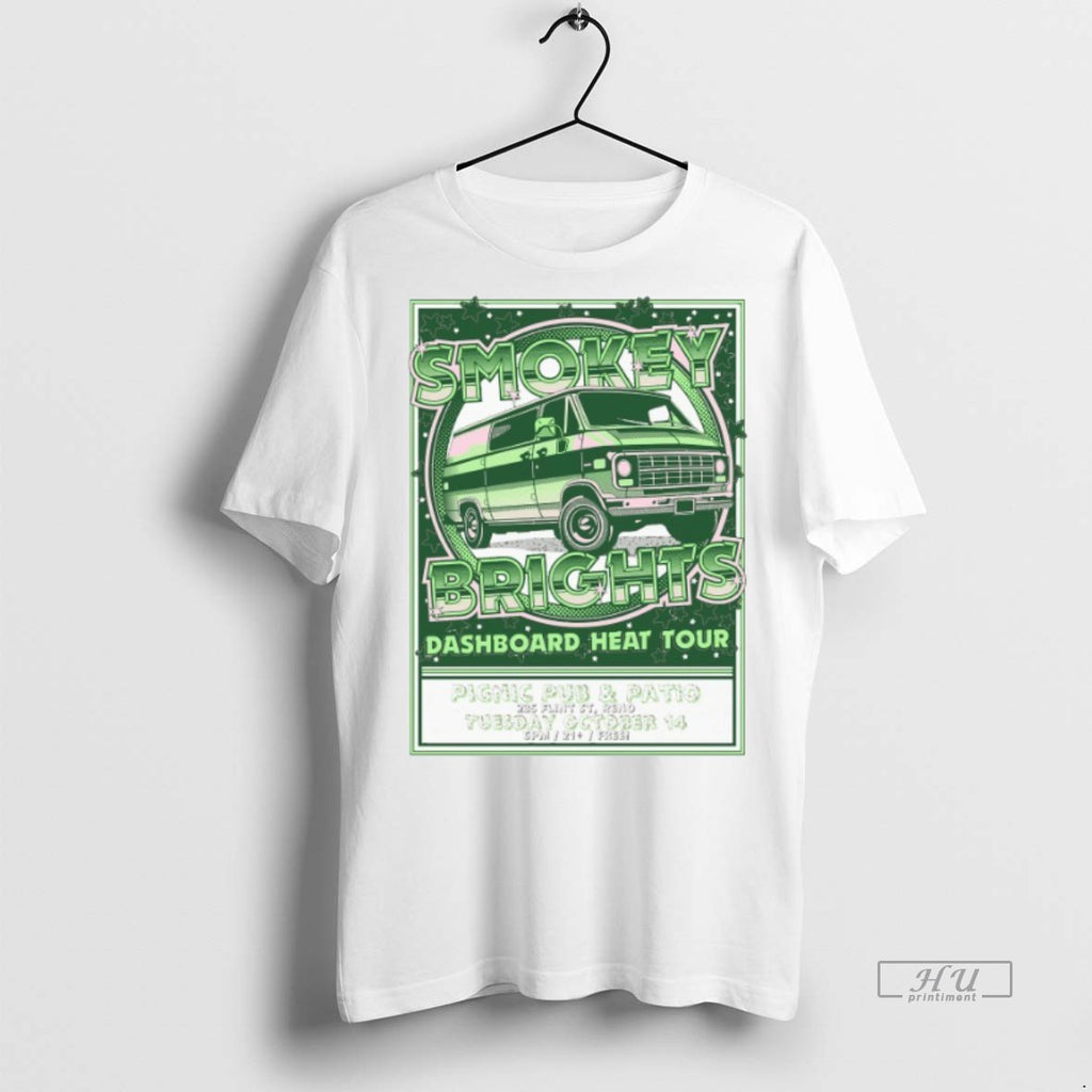 Viral Smokey Brights Dashboard Heat Tour Oct 14 2025 Renault Tee Shirt Sweater