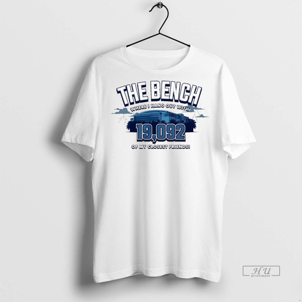 Viral Tampa Bay Lightning The Bench Where I Hang Out With 19092 Tee Shirt Sweater