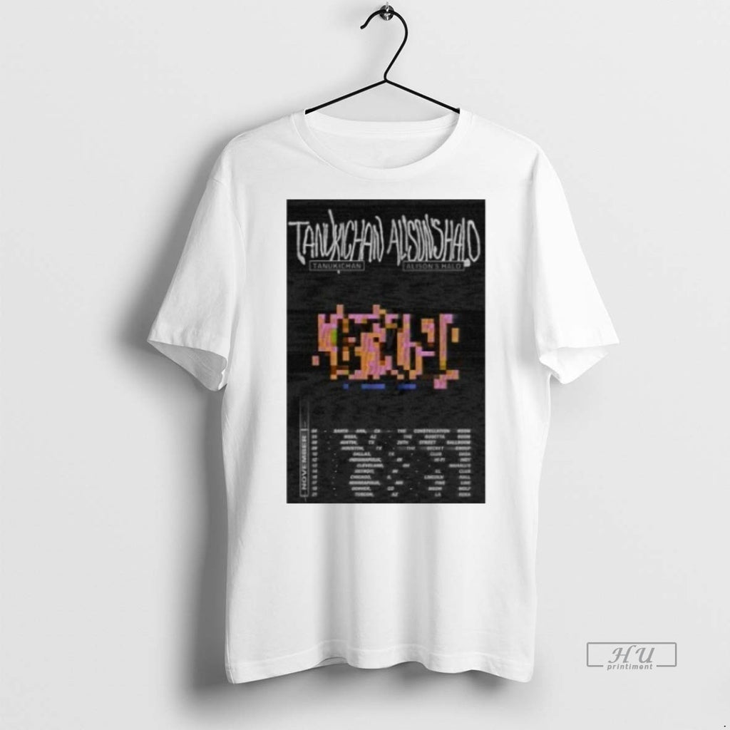 Viral Tanukichan Alison Halo Tour 2025 Tee Shirt Sweater