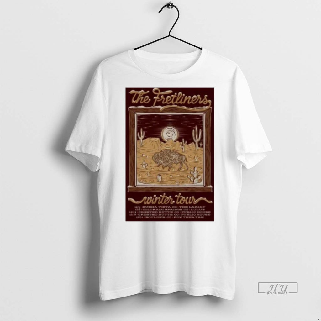 Viral The Fretliners Winter Tour 2025 Tee Shirt Sweater