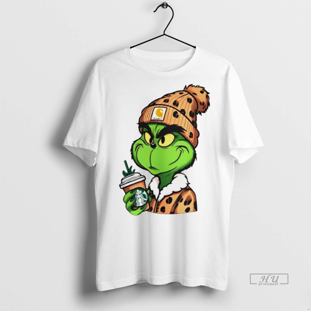 Viral The Grinch Christmas White Tee Shirt Sweater