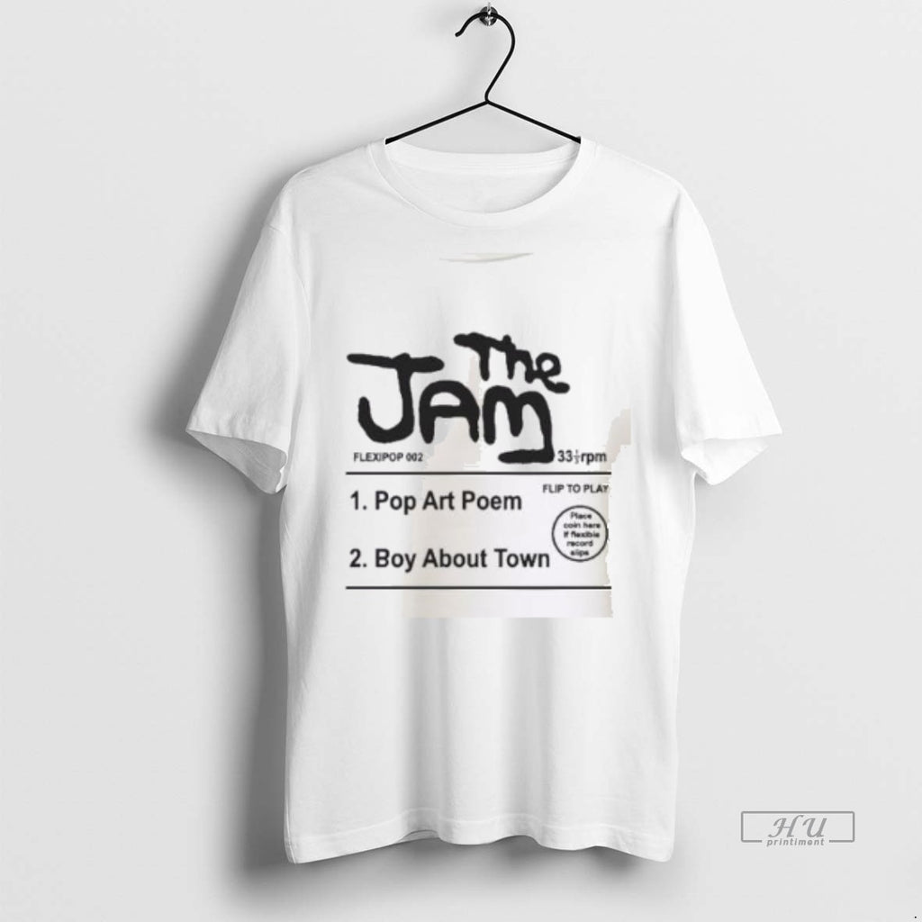 Viral The Jam Pop Art Poem Boy About Town Tee Shirt Sweater