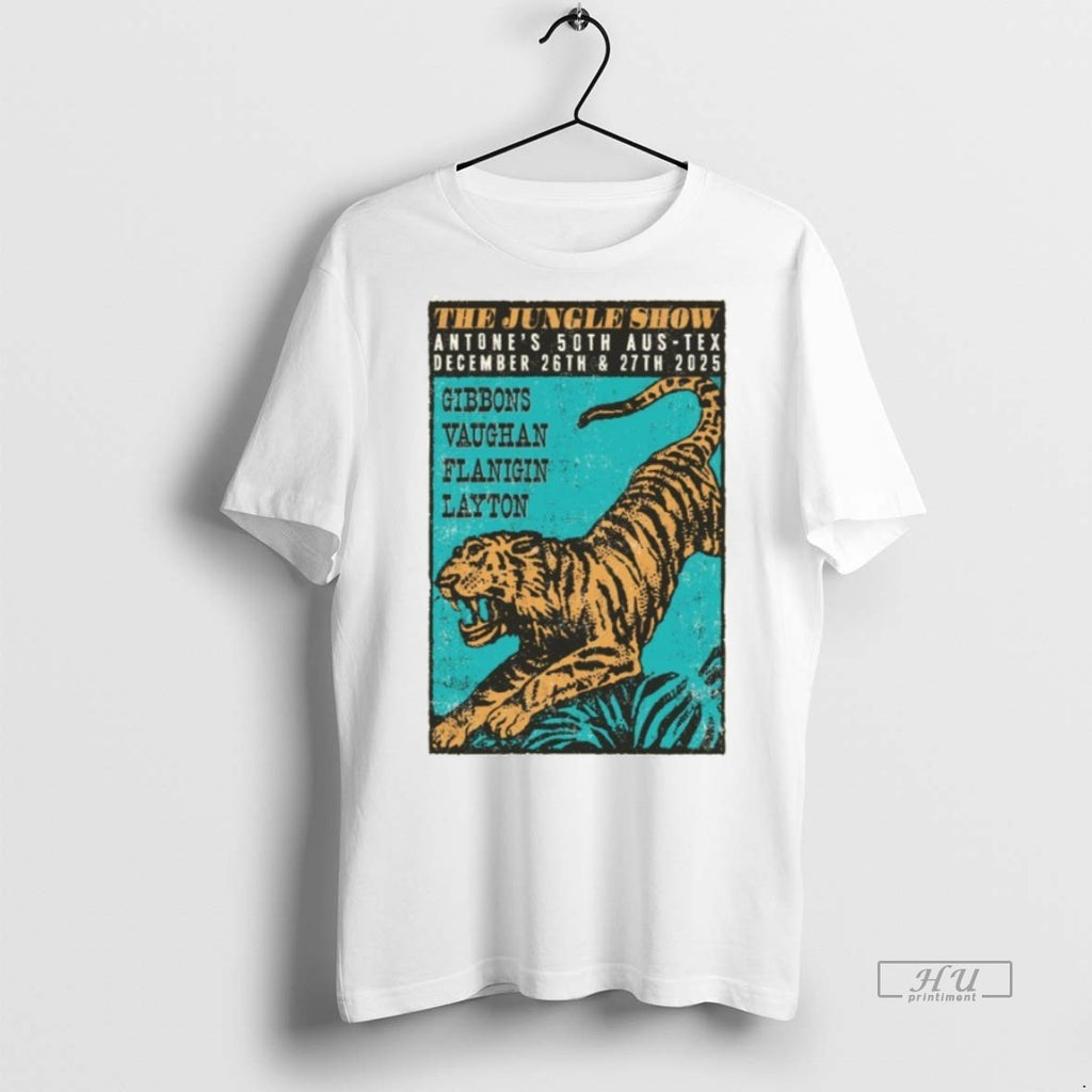 Viral The Jungle Show Antones 50th Aus Tex December 26 27 2025 Tiger