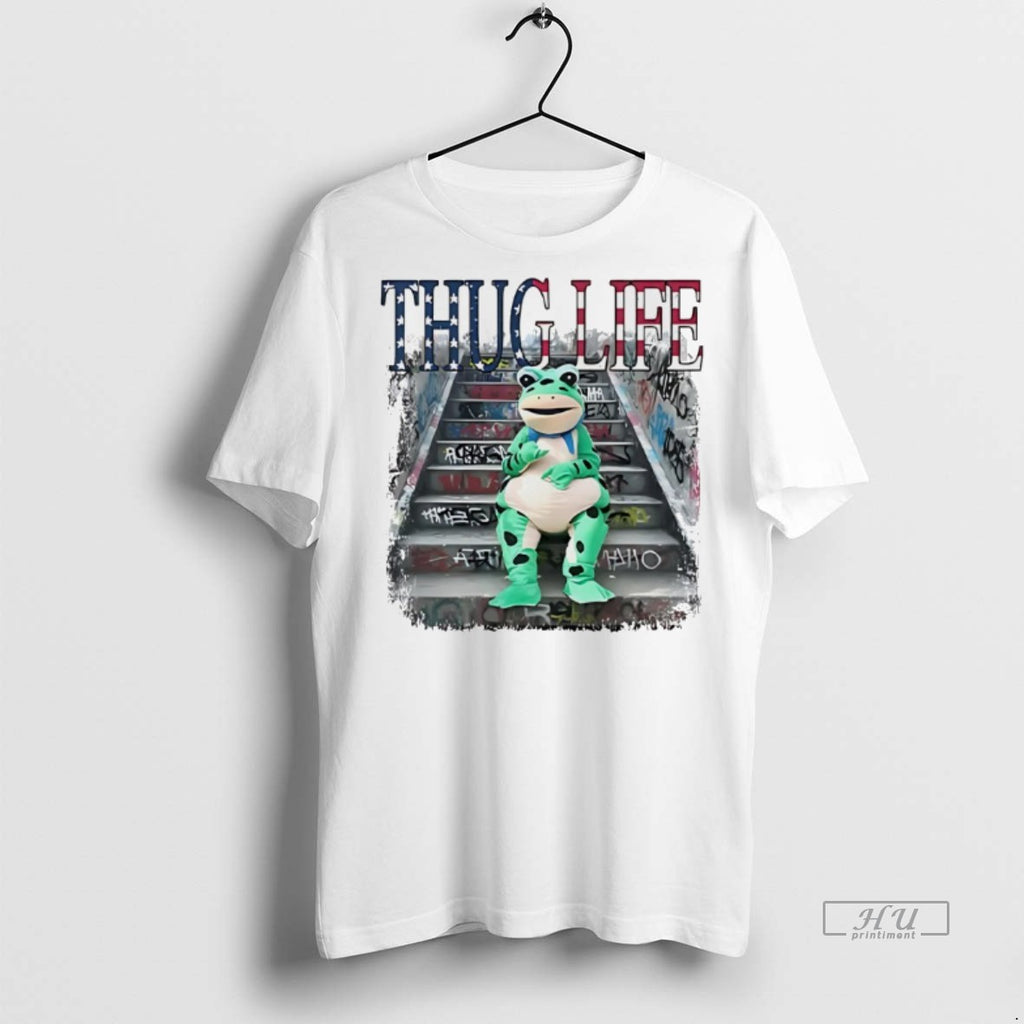 Viral Thug Life Portland Frog Protest Tee Shirt Sweater