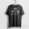 Viral Toronto Blue Jays Vs Seattle Mariner 2025 Alcs Matchup Mlb Postseason Game Day Tee