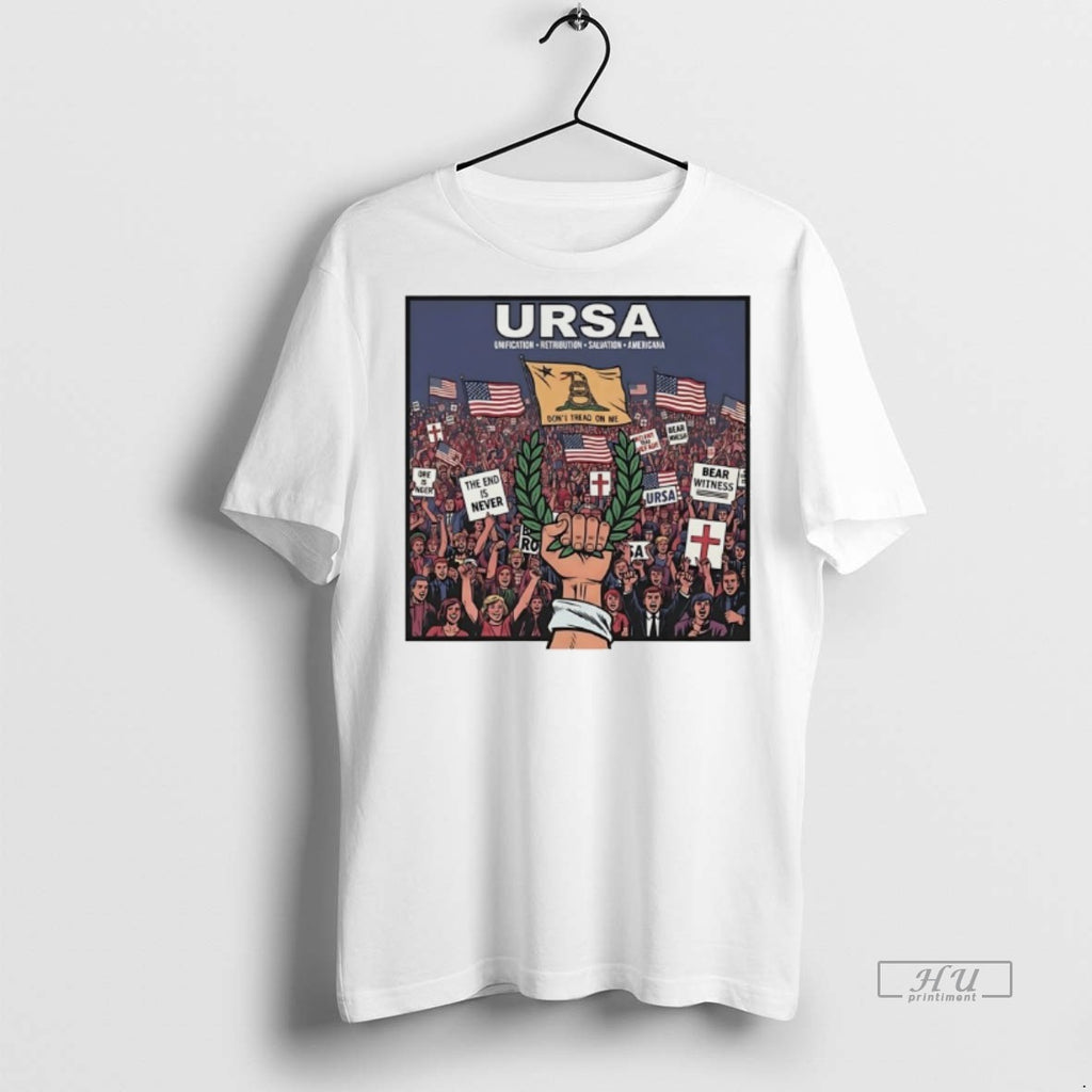 Viral Ursa Unification Retribution Salvation Americana Tee Shirt Sweater