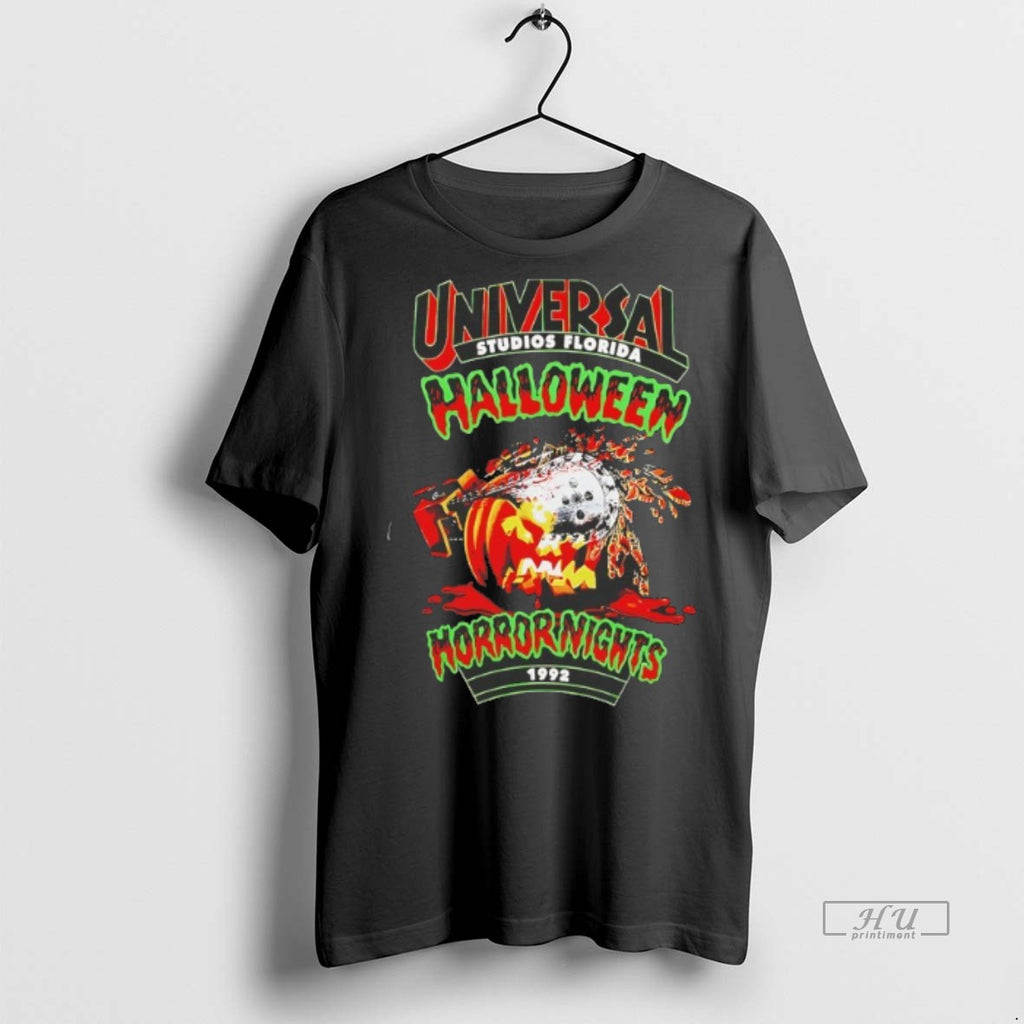 Viral Universal Studios Florida Halloween Horror Nights 1992 Tee Shirt Sweater