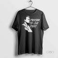Viral Valuetainmen Charlie Kirk Freedom To Live Free Tee Shirt Sweater