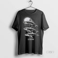 Viral Whales Swimming In The Moonlight Lesbian Tee Shirt Sweater