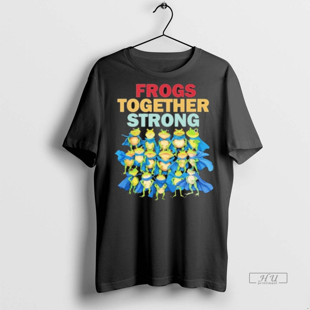 Viral Frogs Together Strong Tee Shirt Sweater