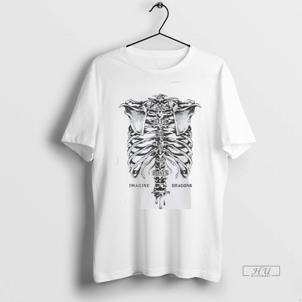Viral Imagine Dragons Feel It In My Bones Skeleton Tee Shirt Sweater