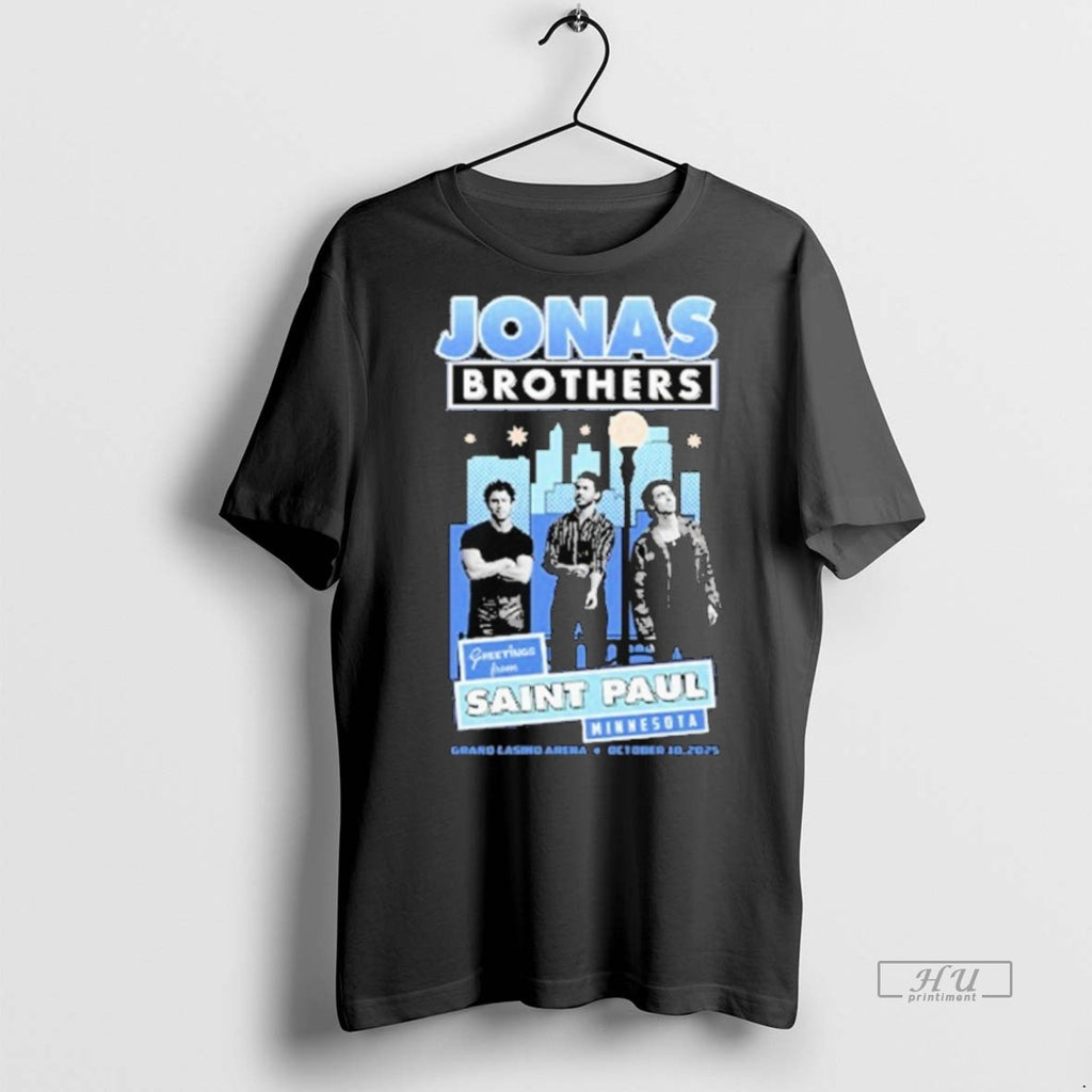 Viral Jonas Brothers Greetings From Saint Paul Minnesota Tee Shirt Sweater