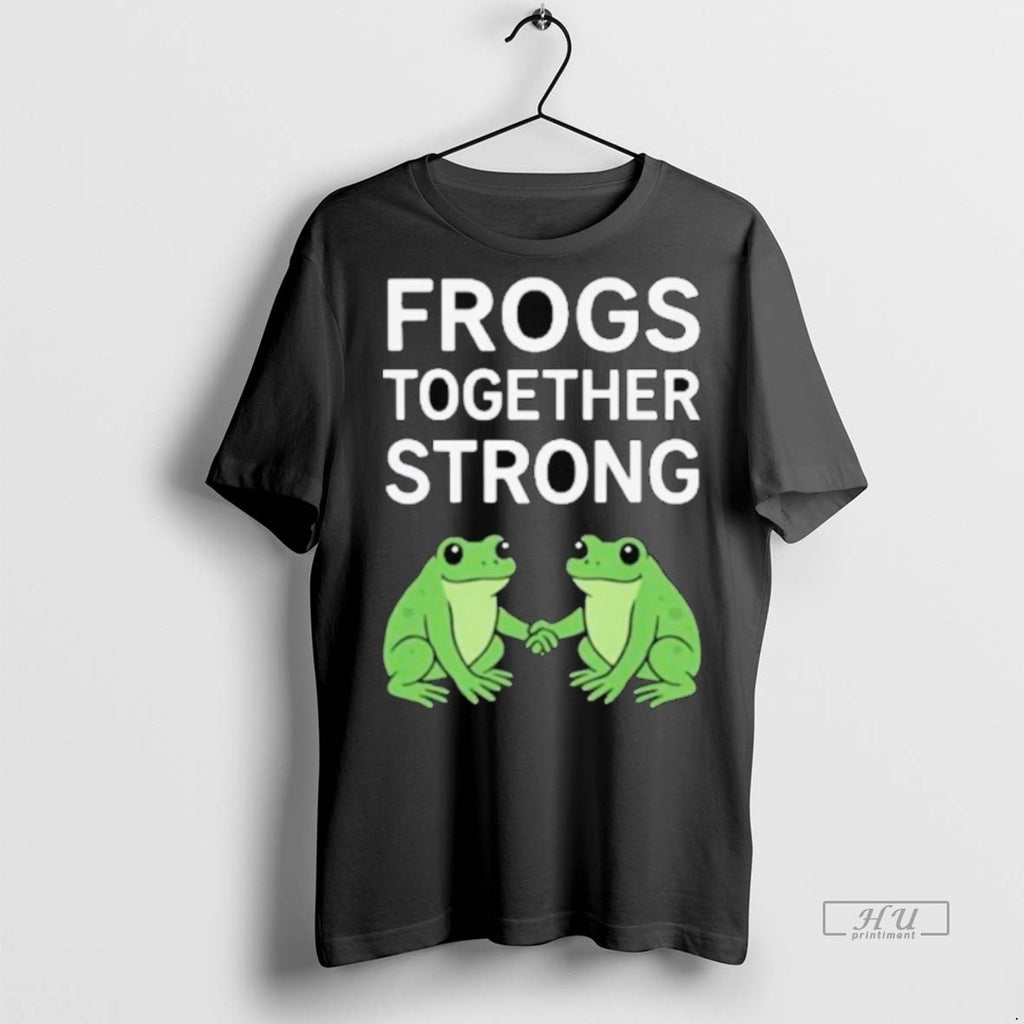 Viral Portland Frogs Together Strong Tee Shirt Sweater