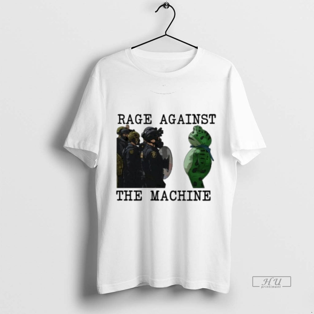 Viral Rage Against The Machine Frog Anti Ice 2025 Tee Shirt Sweater