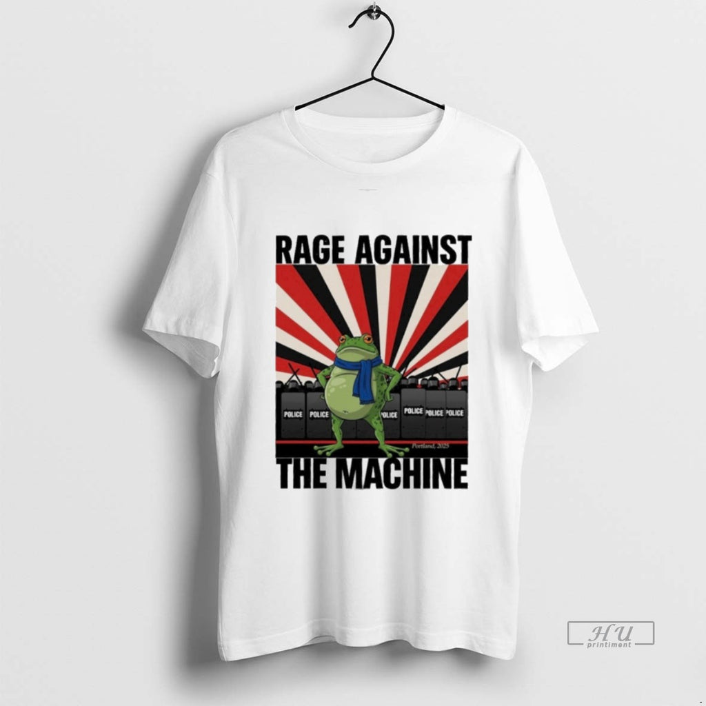 Viral Rage Against The Machine Frog Political Protest 2025 Tee Shirt Sweater