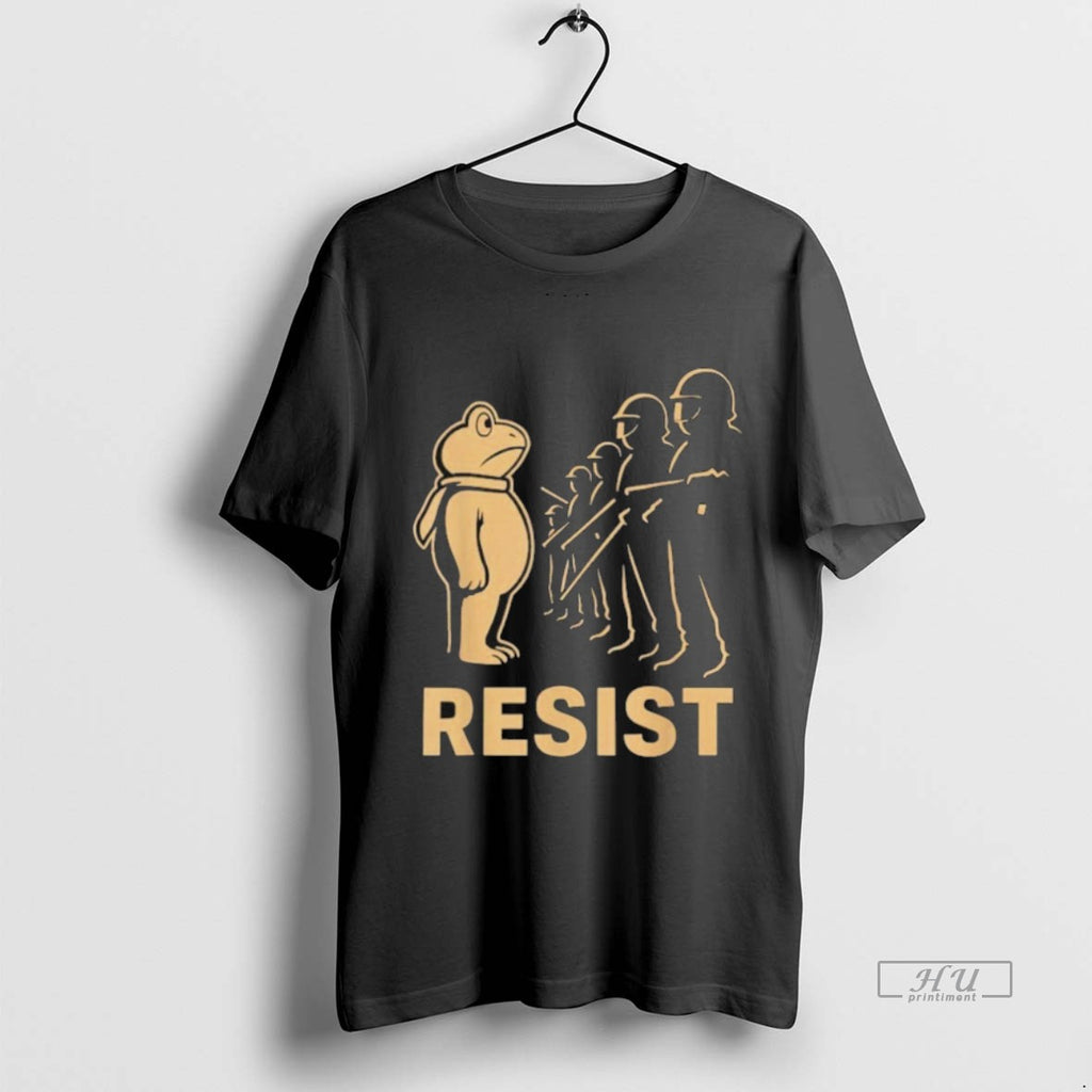 Viral Vintage Portland 2025 Resist Portland Frog Protest Anti Ice Tee Shirt Sweater