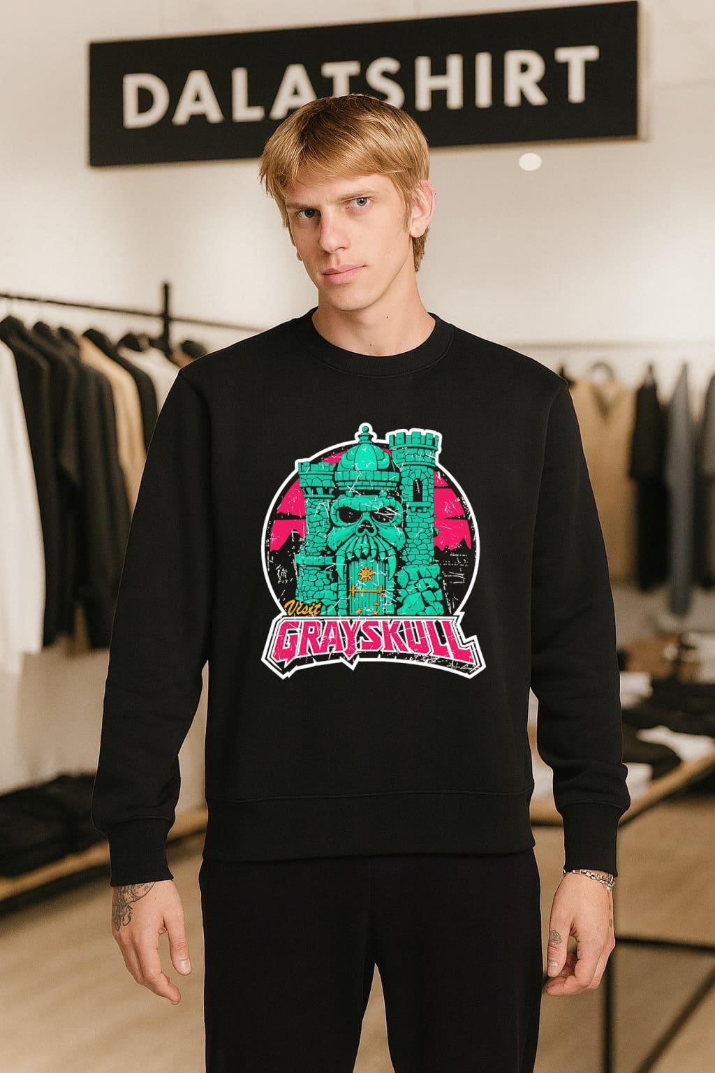Visit Grayskull Masters of the Universe Castle skull shirt