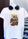 Vizion City Vantage Wild West Cowboy Town Dice Saloon shirt