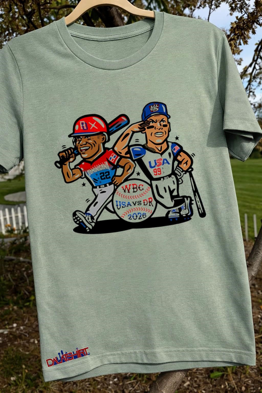 WBC Baseball USA Vs DR 2026 Dominicana 22 And USA 99 shirt