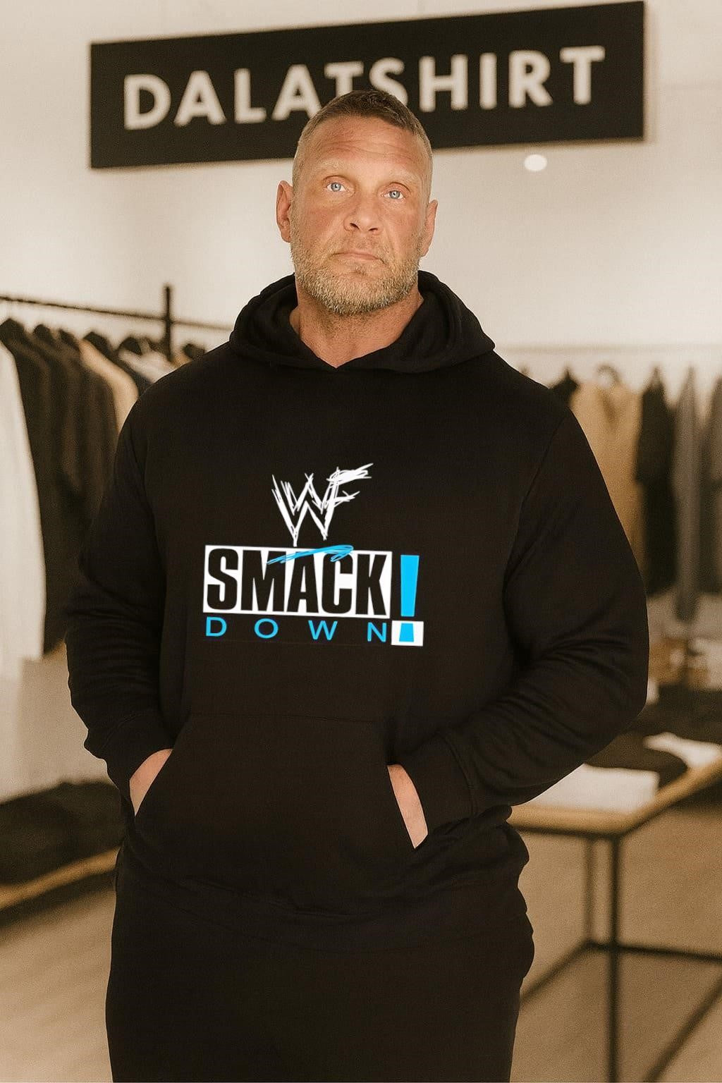 WWF Smackdown Professional Wrestling Logo shirt