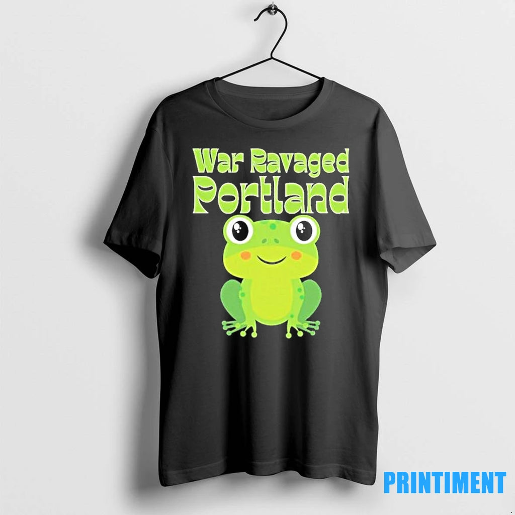 War Ravaged Portland Frog Tshirts Sweater