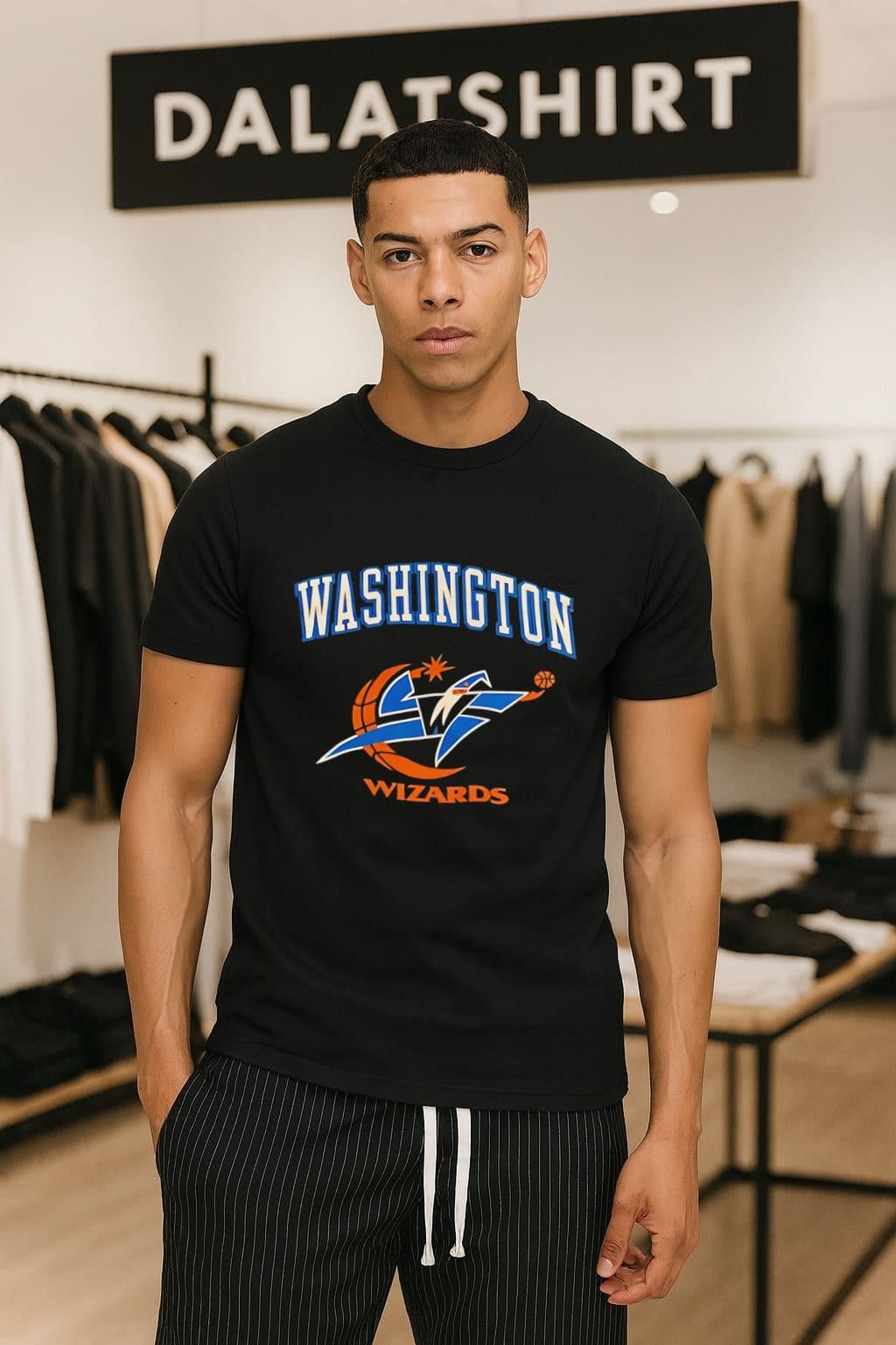 Washington Wizards Basketball Wizard Logo Sports Graphic shirt