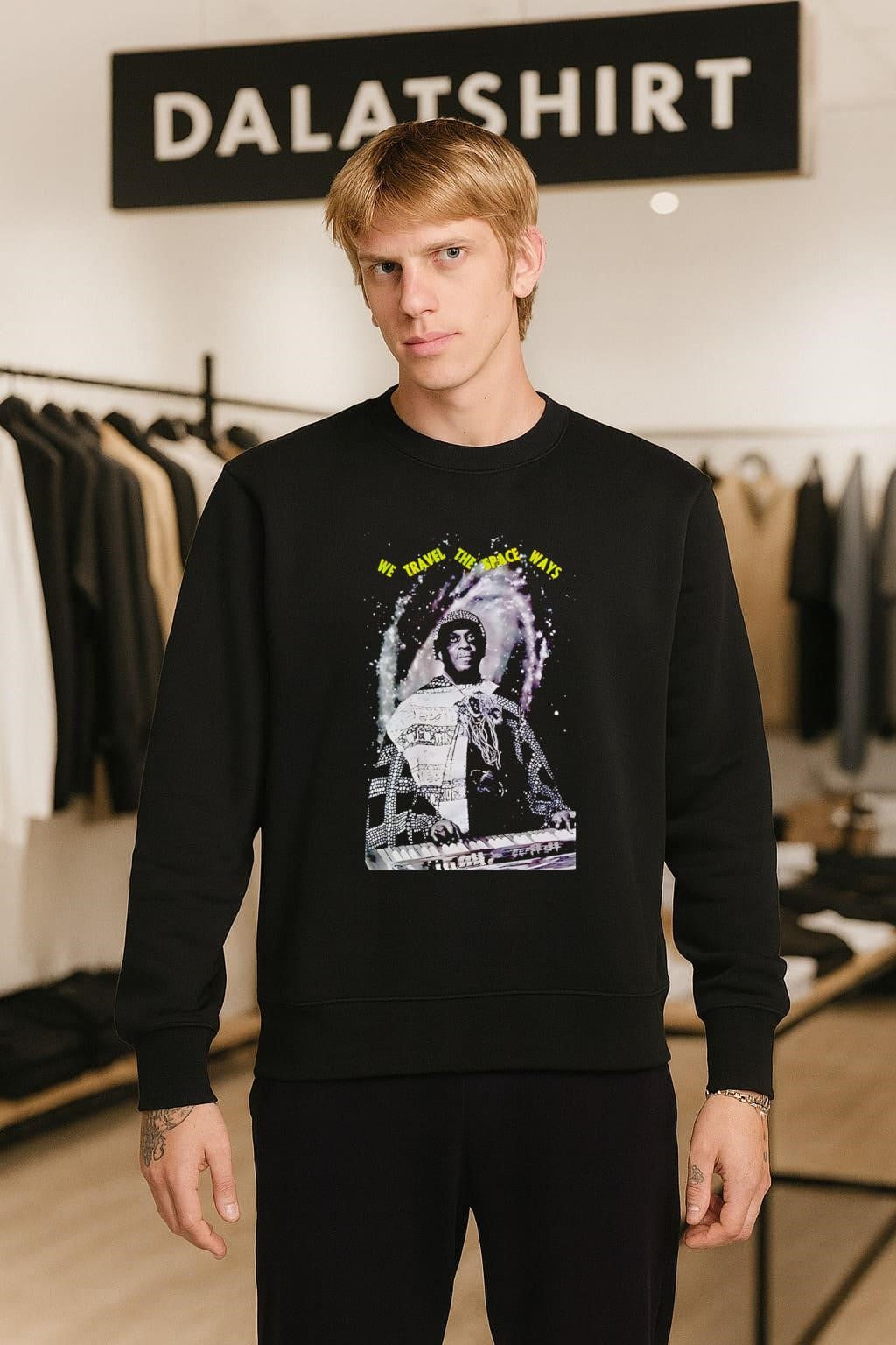 We Travel The Space Ways Sun Ra Piano shirt