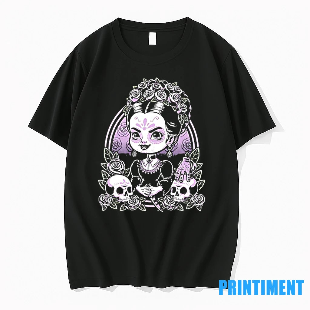 Wednesday Addams Gothic Muerte Girl Tshirts Sweater