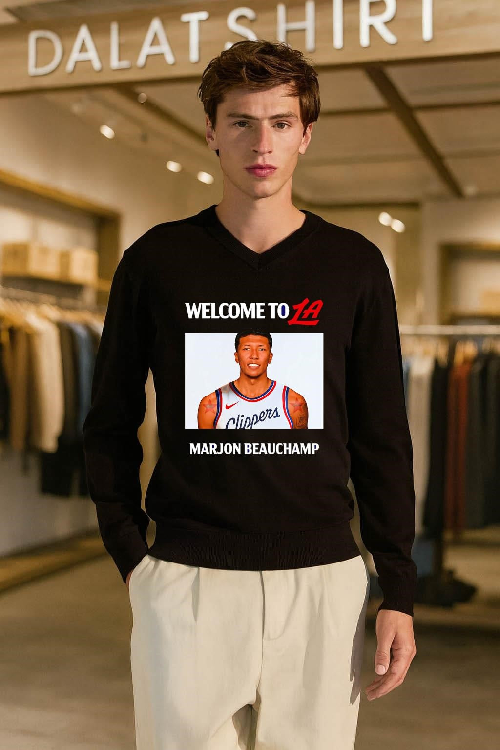 Welcome To LA Clippers Marjon Beauchamp shirt