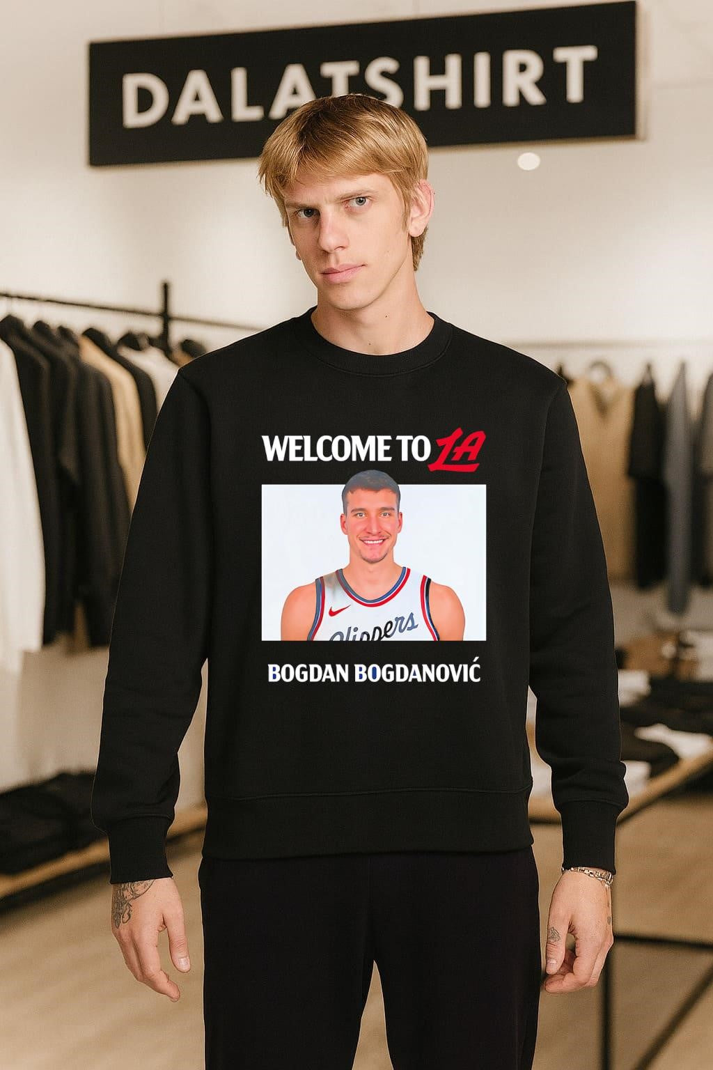 Welcome To La Clippers Bogdan Bogdanovic shirt