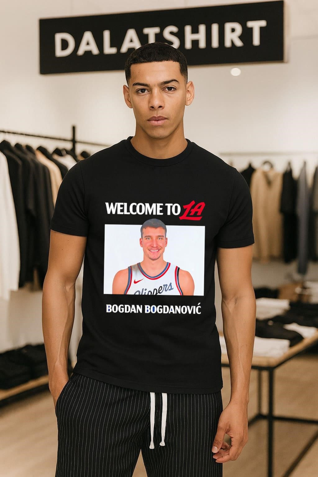 Welcome To La Clippers Bogdan Bogdanovic shirt