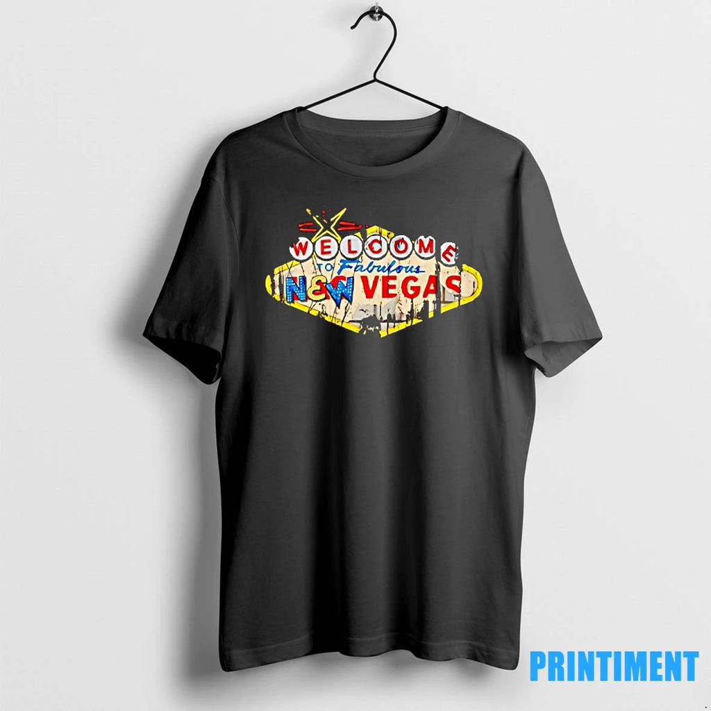 Welcome To Fabulous New Vegas Vintage Tshirts Sweater