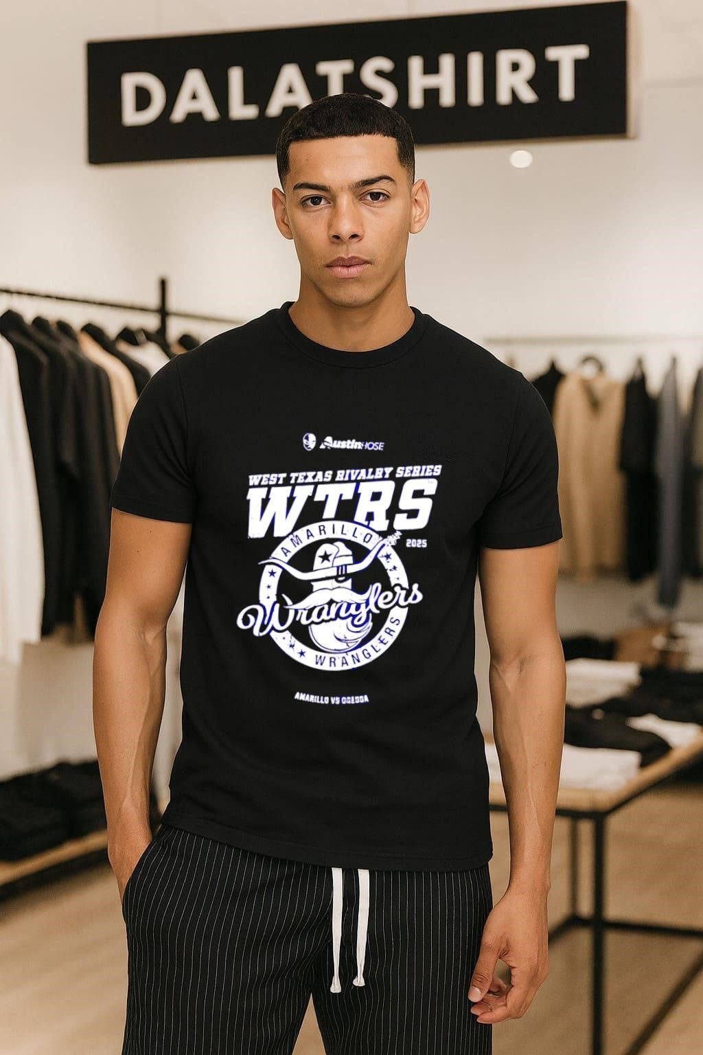 West Texas Rivalry Series Wtrs Amarillo Wranglers 2025 shirt