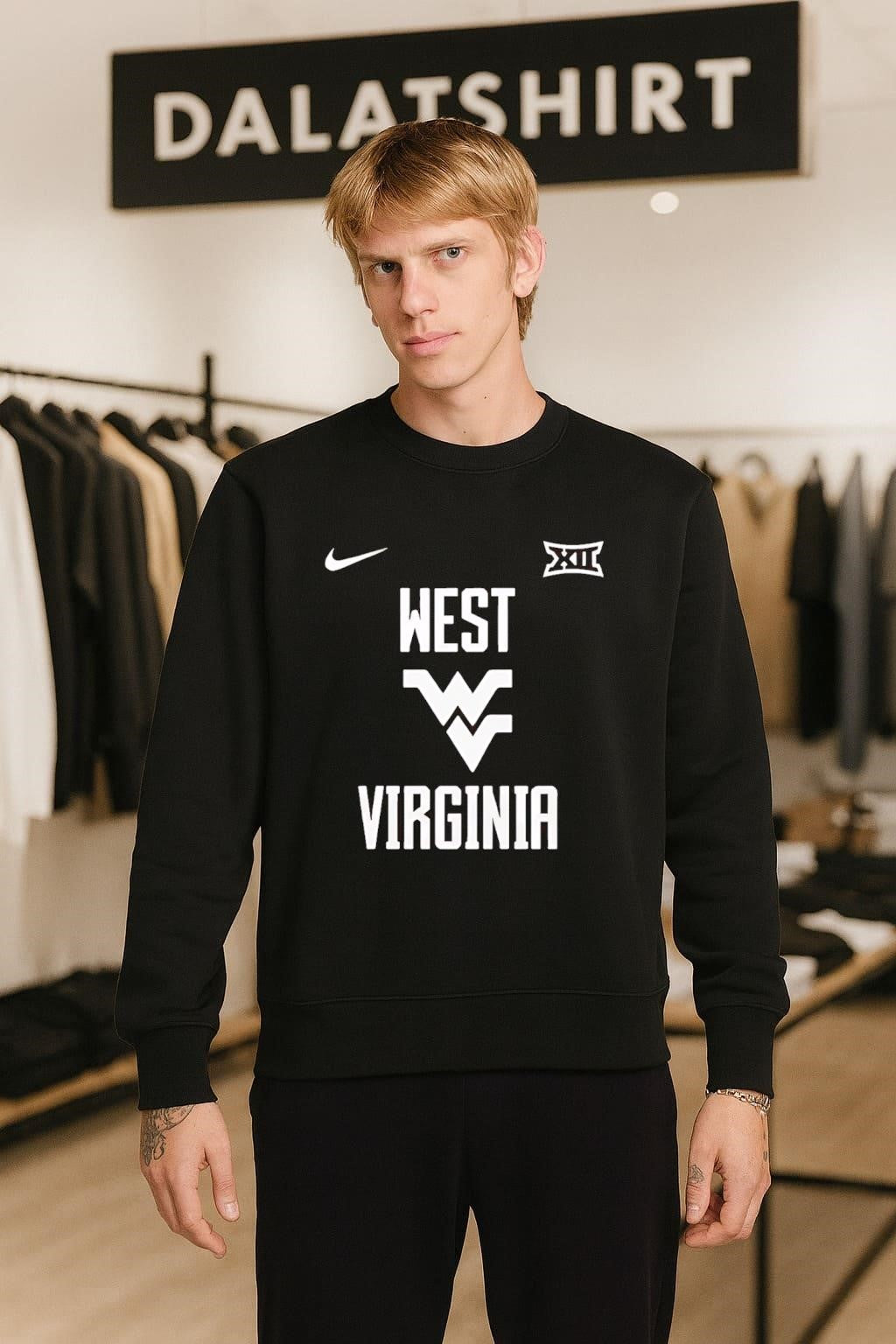 West Virginia Mountaineers University Flying Logo NCAA shirt