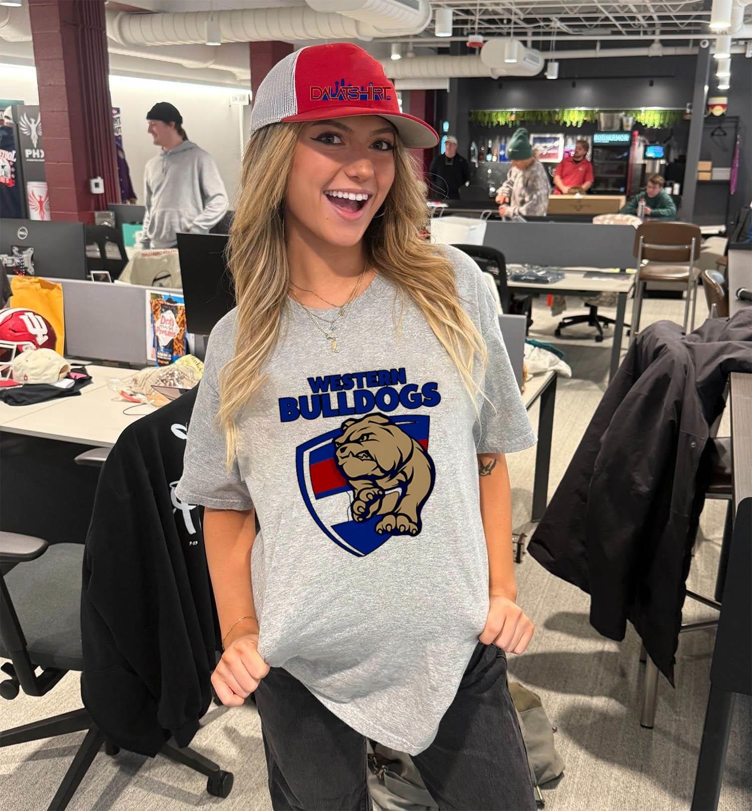 Western Bulldogs Football Team mascot shirt