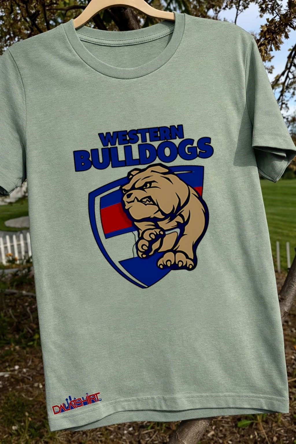 Western Bulldogs Football Team mascot shirt