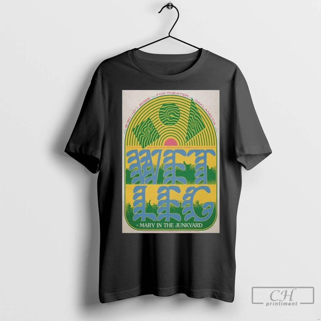 Wet Leg Fox Theater Oakland Ca September 30 And Oct 1 2025 Concert Long Sleve