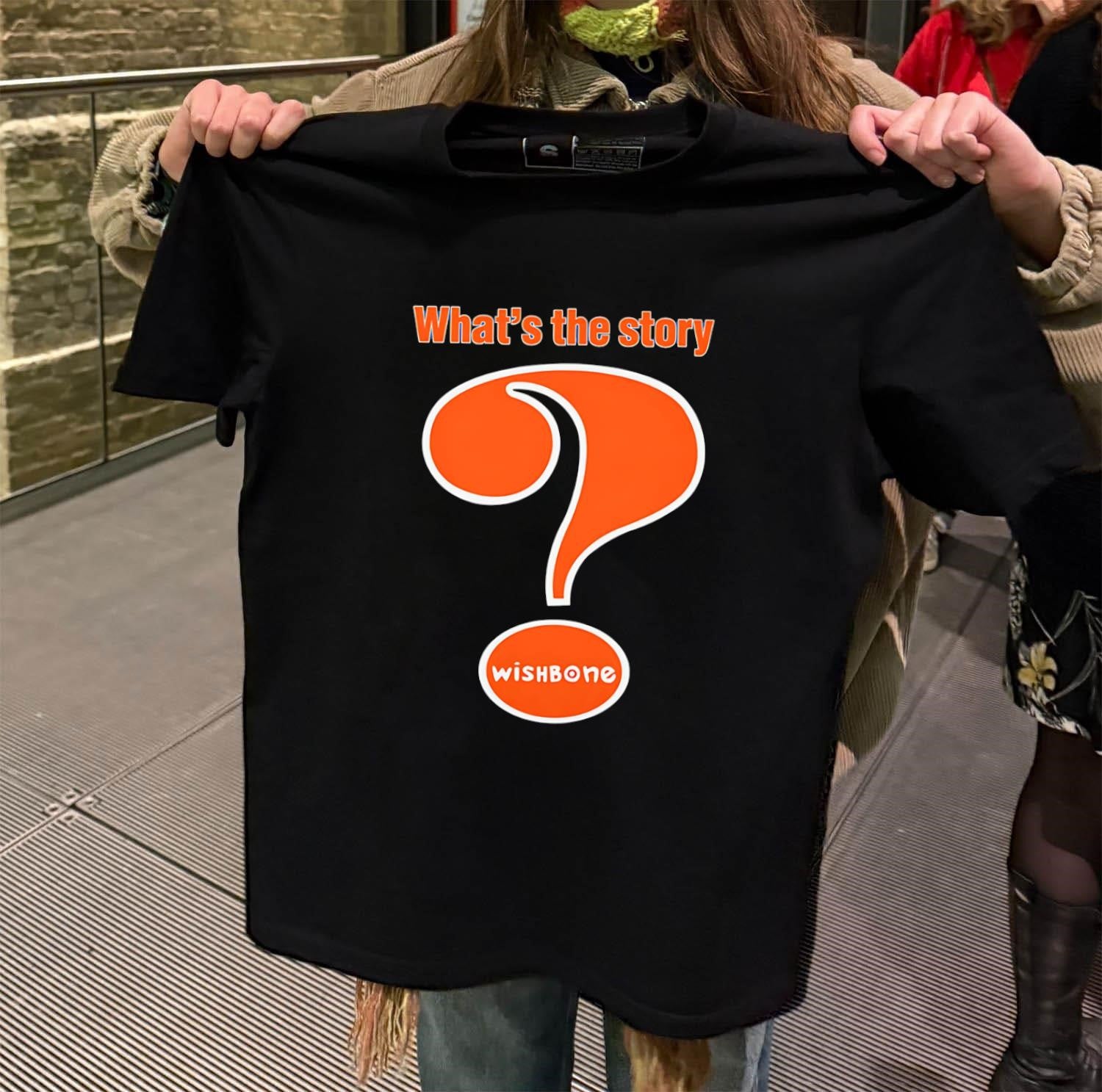 What’s The Story Wishbone shirt