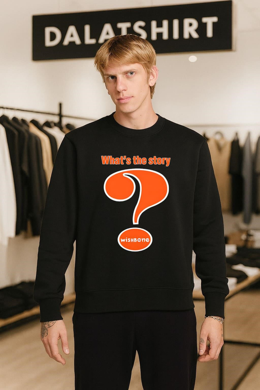What’s The Story Wishbone shirt