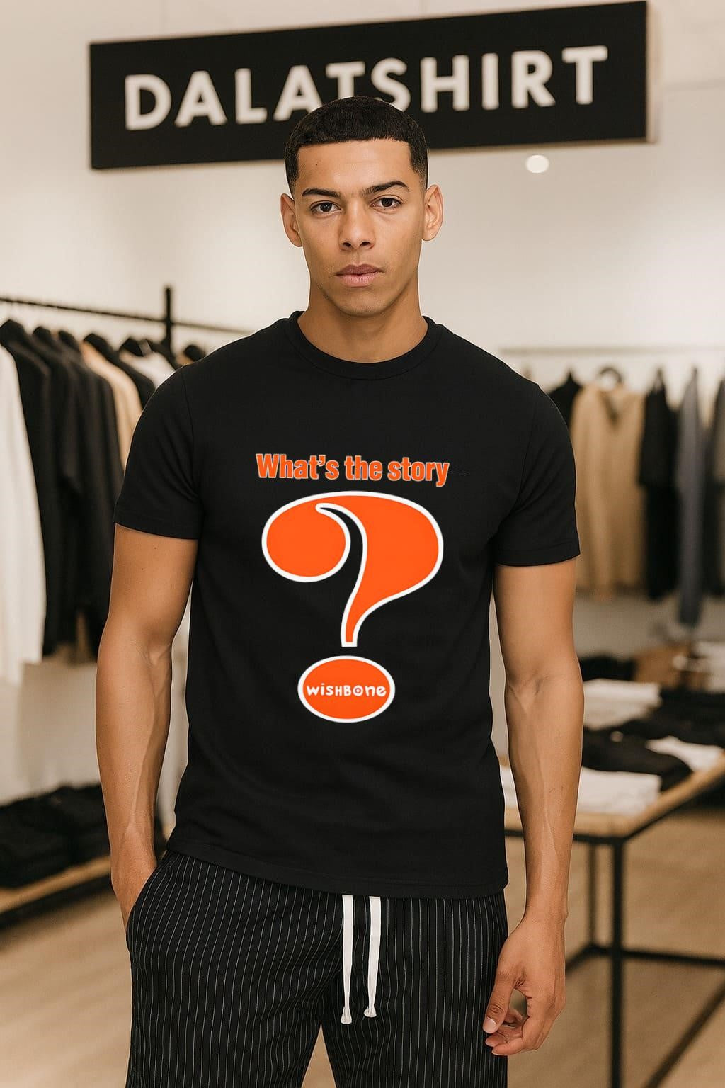 What’s The Story Wishbone shirt