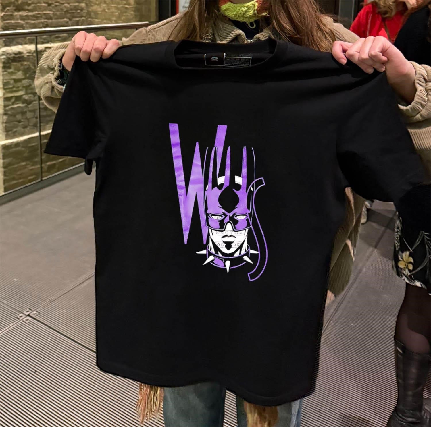 Whitesnake JoJo Bizarre Adventure Purple Anime Stand Character shirt